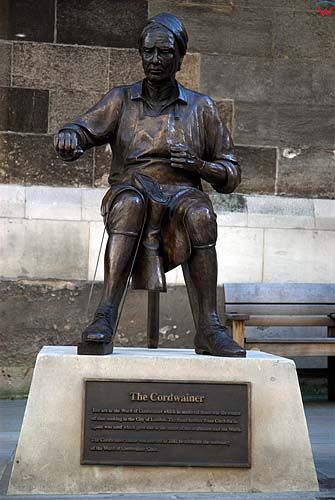 Pomnik The Cordwainer w Londyn City